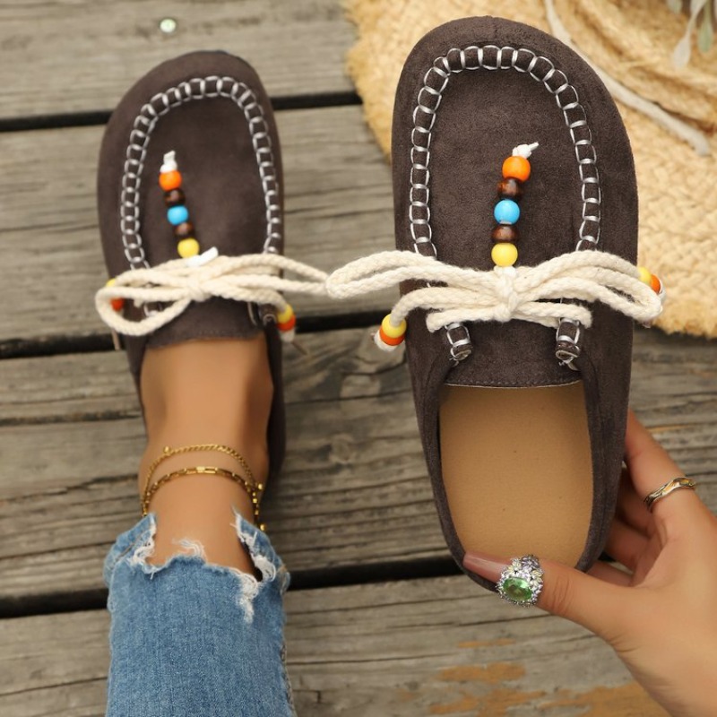 Ethnic Fashion Women - Kadın 2026 Yeni Slip-On Loafer'lar Yumuşak