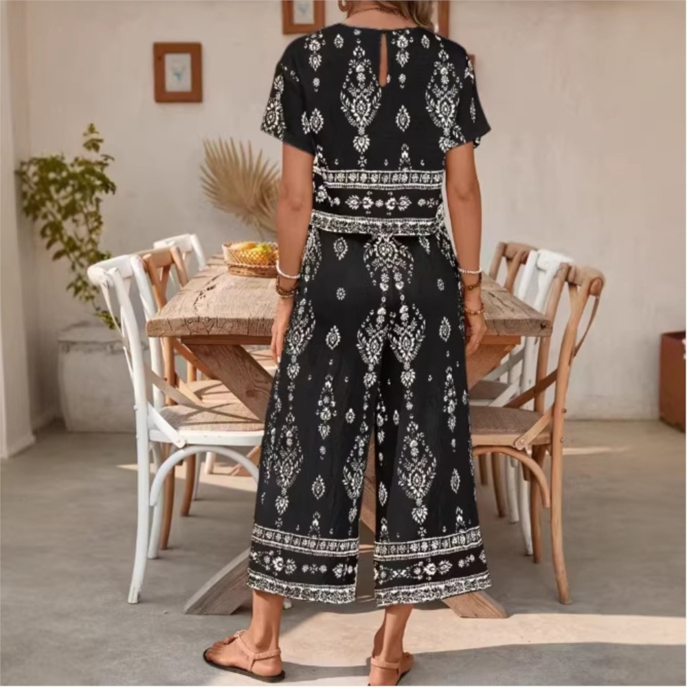 Moda Etnik Retro Baskılı Kısa  - New Ethnic Fashion incelemesi ve fiyatı