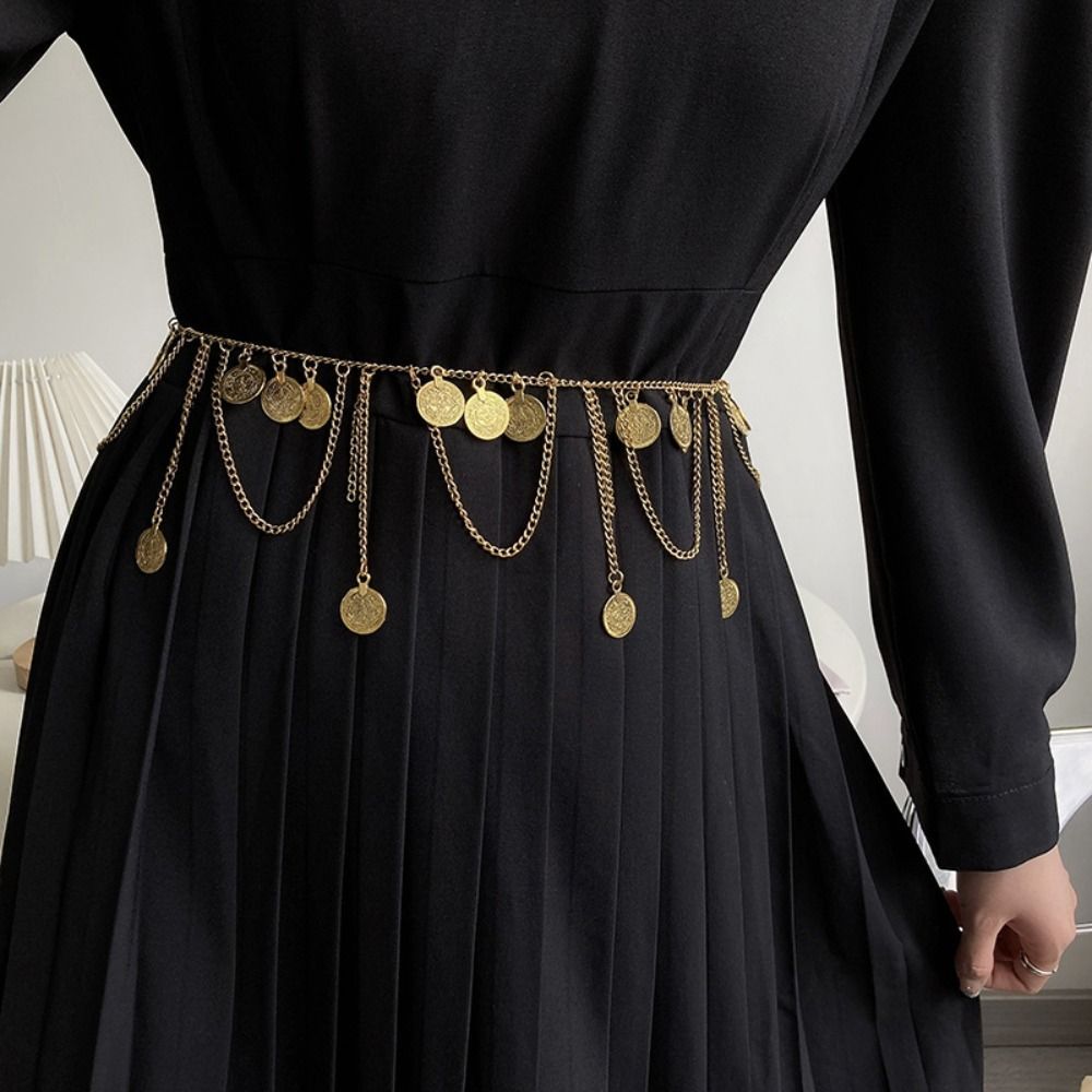 Vintage Sikke Kolye Metal Vücu - Ethnic Fashion Co In incelemesi ve fiyatı